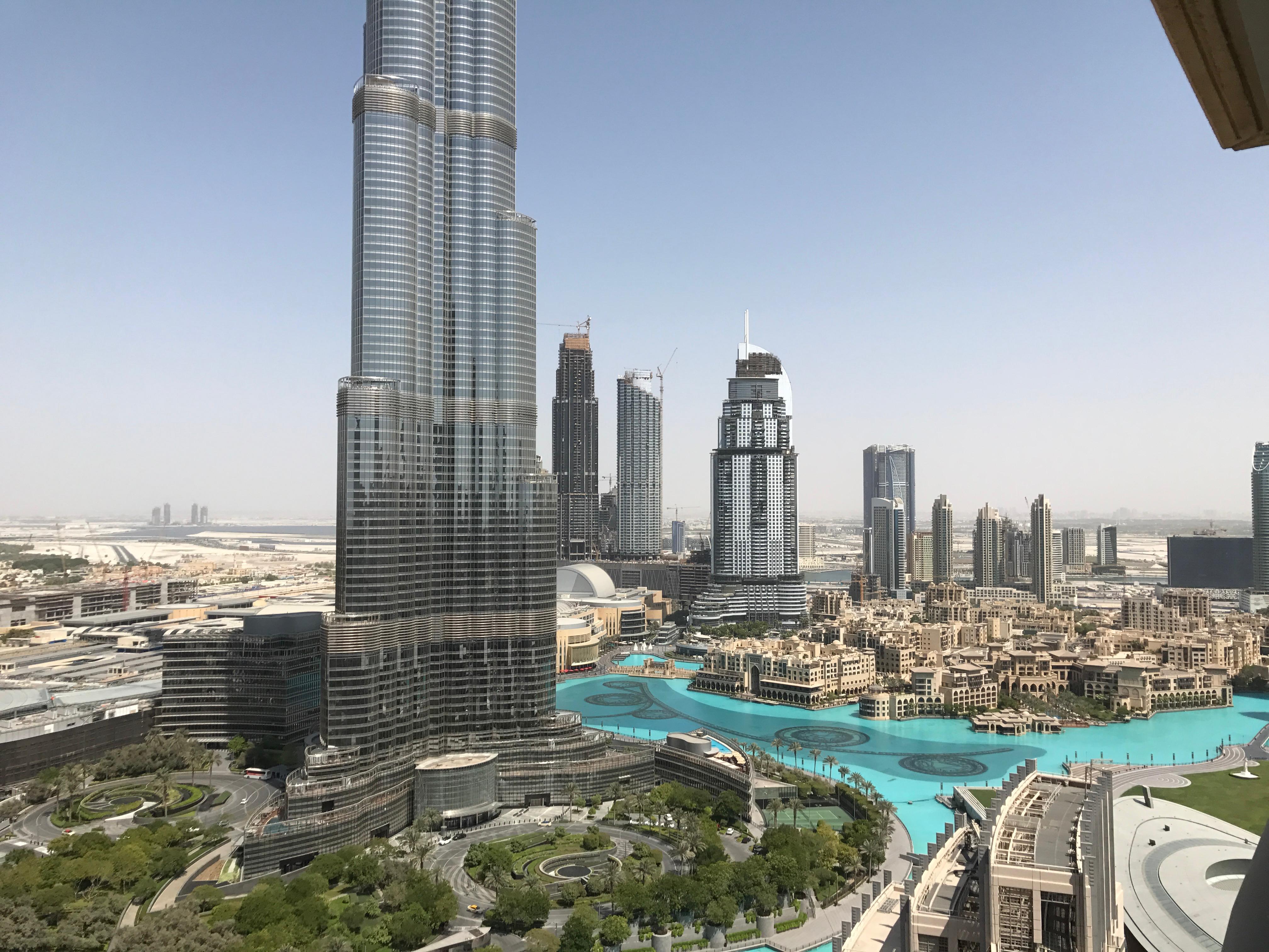 Dubai Skyline with Burj Khalifa